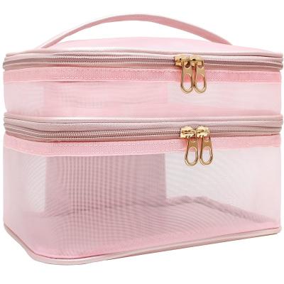 China Fashion Factory Direct Sales Clear PVC Make Up Bag Customized Make Up Bags Private Label Make Up Bag for sale