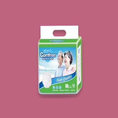 China Extra Large Extra Large Adult Diaper Pants Classic Printed Incontinence Diaper For The Elderly for sale