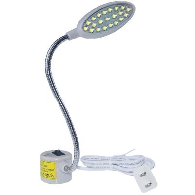 China Multifunctional Sewing Machine Light Work Lamp Flexible Gooseneck Lamp (21LEDs) with Magnetic Mounting Base LX-MPT-821 for sale