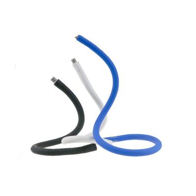 China Industrial Custom Gooseneck Spring Silicon Coated Flexible Cable Gooseneck for sale