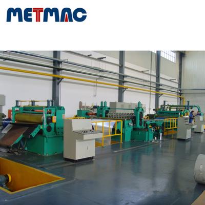 China energy & Automatic Mining Line Metal Steel Sheet Coil Slitting Machine Price for sale