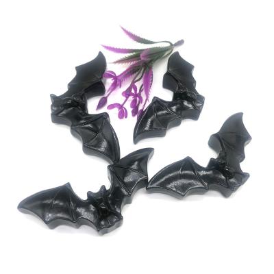 China Wholesale China Bat Halloween Bat Natural Stone Crystal Crystal For Halloween Gifts Decoration for sale