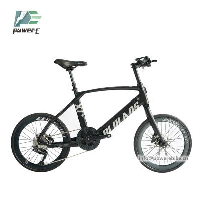 China New Luxury 36V 250W Imported Lithium Battery 20 Inch Ebike Mid Drive 36V 250W Electric Road Bike for sale