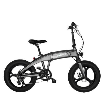 China Fat tire ebike folding 500W/750W mootor 20 inch fat tire folding bike standard popular 48V 13Ah IDS battery for sale