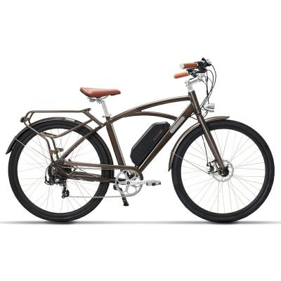 China Luxury Classic Vintage European Style Electric Bike 700c 48V 400W Motor City Ebike for sale