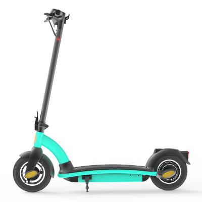 China 48V 10.4Ah 500W Unisex Color Kick Max Speed ​​Electric Scooter 15-35 Kilometers Per Hour Light Blue Color Scooter for sale