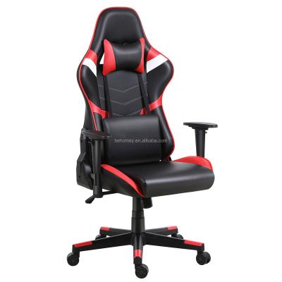 China Modern Home Furniture (Height) Adjustable Ergonomic Computer Desk Home Racing Gaming Chair For Gamer for sale