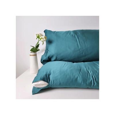 China Antistatic Popular Super Comfortable White / Green Goose Down Bed Pillows For Bed Sleeping for sale