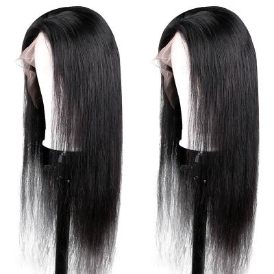 China Cheap Wholesale Cheap Silky Straight Full Lace Front Wigs Brazilian Virgin Hair Lace Front Human Hair Wigs Virgin Natural Wigs For Black Women for sale