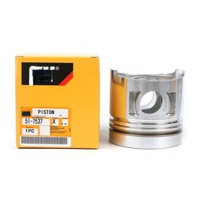 China Construction machinery parts piston 5I-7537 S6K for Caterpillar E110B/E120B/E200B/E320B S6K excavators piston engine for sale