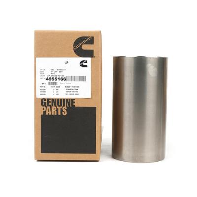 China Construction machinery parts cylinder liners 4955166 6D107 for KOMAISU PC1250-7/PC700-8 excavators cylinder liners QSB7 engine for sale