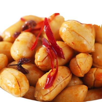 China Shandong Jumbo Peanut Kernels Canned Style Packing Nut Snacks ISO Style Dry Spicy Peanuts for sale