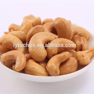 China Dry High Quality Low Price Roasted And Salted Cashew Nut Kernel Canned Food for sale