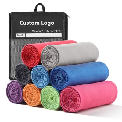 China QUICK DRY Factory Wholesale Customized Suede Microfiber Sports And Travel Towel for sale