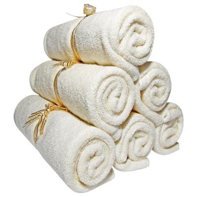 China Soft& Wholesale China Organic Bamboo Baby Face Towel / Tissue Absorbent Wash for sale