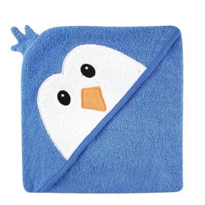 China QUICK DRY Cotton Hooded Organic Bamboo Baby Towel Newborn Towel Hooded Baby Towel Baby Bath Towel Infant for sale