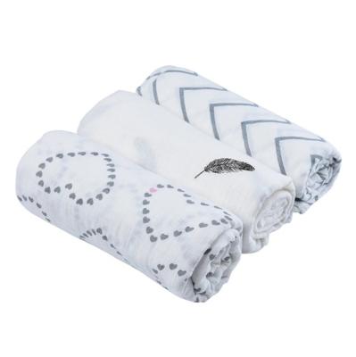 China Wholesale QUICK DRY Super Soft 100% Cotton Muslin Baby Blankets Wraps for sale