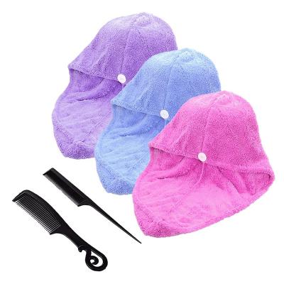 China Disposable Quick Drying Microfiber Hair Towel for sale