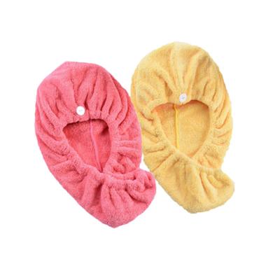 China Wholesale Custom QUICK DRY Microfiber Hair Turban Wrap Quick Dry Towel For Girls/Women for sale