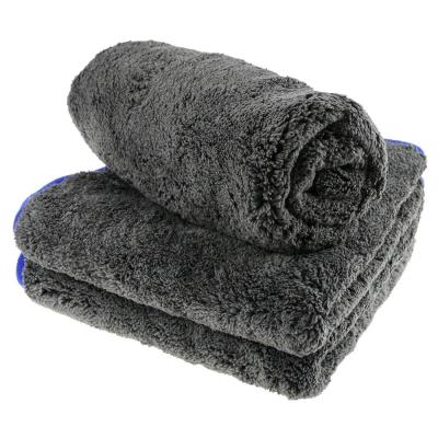 China Super Thick Plush QUICK DRY 1200 GSM Microfiber Wash Towels for sale