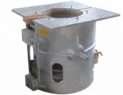 China Factory 500KG 0.5T KGPS Induction Medium Frequency Reducer Aluminum Furnace For Iron Melting Copper Aluminum Steel for sale