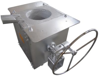 China Factory 150KG 0.15T VIP Induction Medium Frequency Reducer Aluminum Furnace For Iron Melting Copper Aluminum Steel for sale