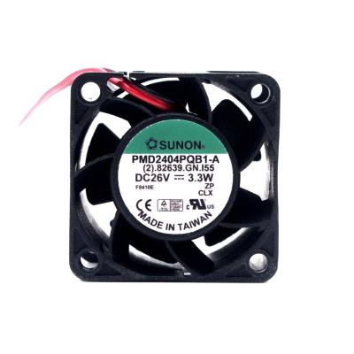 China Hotels original PMD1208PKV1-A 4.8W 8020 DC12V PWM temperature control cooling fan for sale