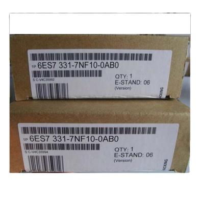 China original 6ES7331-7NF10-0AB0 SIMATIC S7-300 input  analog PLC module 6ES7331-7NF10-0AB0 for sale