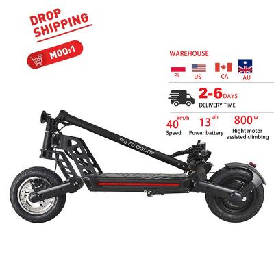 China Eu Stock KUGOO G2 Motor 800W Unisex Pro Stock KUGOO G2 Fast Max Speed ​​50kmh Electric Scooter 50km Max Times For Sale for sale