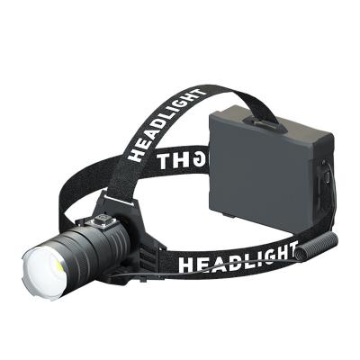 China China Zhejiang Factory Rechargeable ABS 1800Lm High Power Aluminum Camping High Quality Universal Headlight for sale