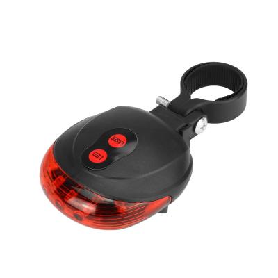 China PC VCAN Road Bike Night Cycling Rear Light Waterproof Warning Lights Bike Accessories Bike LED Tail Light Laser for sale