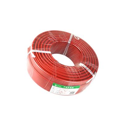 China Quick Installation High Quality Cross Tying Solar Cable to Solar Panel Cable 1*10mm2 PV1-F Wire EN50618 Photovoltaic Core for sale