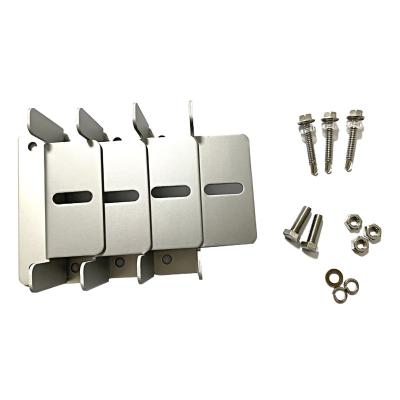 China TUV certification PN-ZBR-02 aluminum stainless steel z bracket ready ship for sale