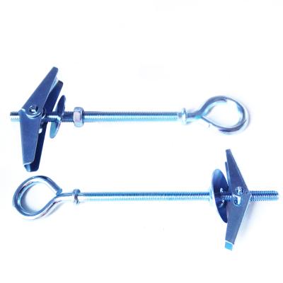 China Pan M4X50 Pan Spring Toggle Anchor Bolt Metal Gravity Toggle Fasteners Butterfly Anchors for sale