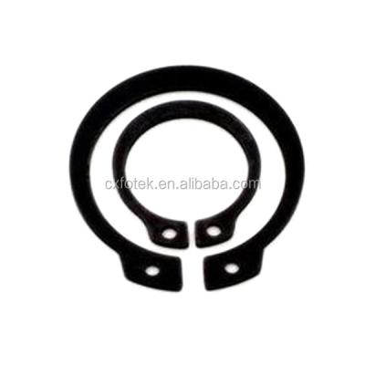 China Pan Black Spring Steel Retaining Circlip For Shaft DIN471 for sale