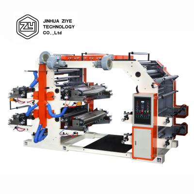 China Garment Shops FP4600 Cheap Price PP Bag Nonwoven Fabric Paper Cup Label Flexo Printing Machine for sale