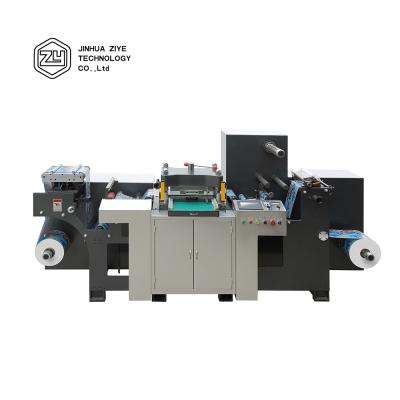 China food & Factory FPL320 D-H Quick Speed ​​Beverage Roll to Roll Flat Layer Label Cutter Die Cutting Machine for sale