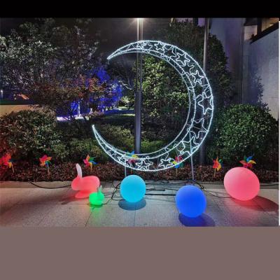 China Hot Sale Outdoor Muslim Copper Wire Ramadan Eid Al-Fitr Decoration LED Light for sale