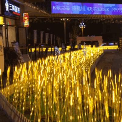 China New Customized Outdoor Led Wheat Lighting Ornament Light Garden 3D Night Lamp Holiday Ear For Shopping Mall for sale