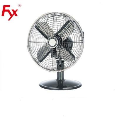 China Mini Size Portable 12 Inch OEM Dongguan Factory Metal Table Desk Best Selling Portable Fan With Strong Wind for sale