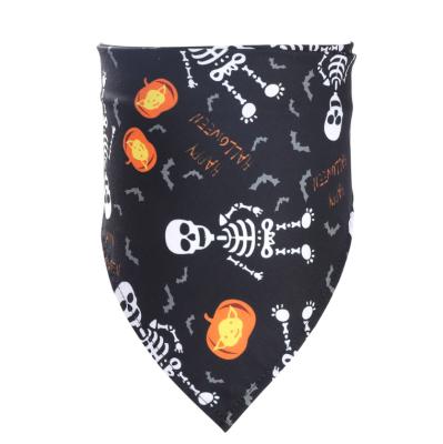 China Viable Dog Bandanas Custom Pet Plain Dog Bandanas Cat Bandana Square Halloween Bibs Scarf 2021 for sale