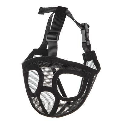 China Competitive price padded is soft and adjustable breathable dog mask muzzle. for sale