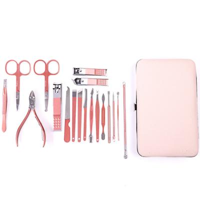 China Usually 6pcs nail care tools and equipment with function, professional manicure pedicure set for sale