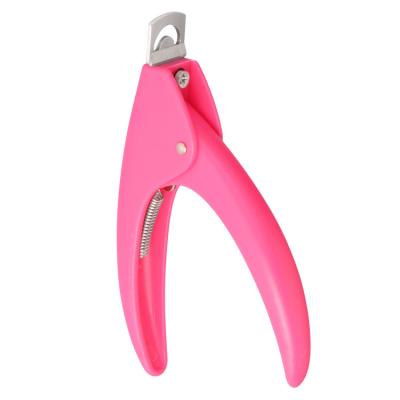 China Finger Valentine Pink Stainless Steel Manicure Nail Clipper Nail Beauty for sale