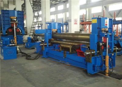 China 3 Rollenplatten-verbiegendes Wickelmaschine Metallplatten-PLC-Kontrollsystem zu verkaufen