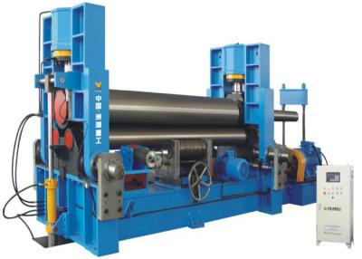 China 50mm Hydraulic Plate Rolling Machine Industrial 55kw 5000 KN Pressure Load System for sale