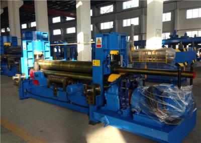 China 3C Industrial Sheet Metal Roller Machine / Metal Rolling Equipment 3 Roll for sale