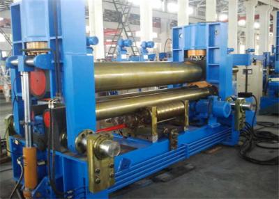 China Hydraulic Plate Rolling Machine With 740 Mm Upper Roller Pre - Bending Function for sale