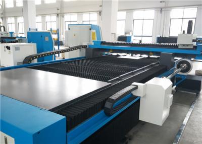 China 1kW Pipe / Plate Fiber Laser Cutting Machines 1500 × 3000 mm Laser Cutter Equipment for sale