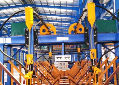 China Auto Welding H Beam Production Line With 0.15 - 1m / min Welding Speed for sale